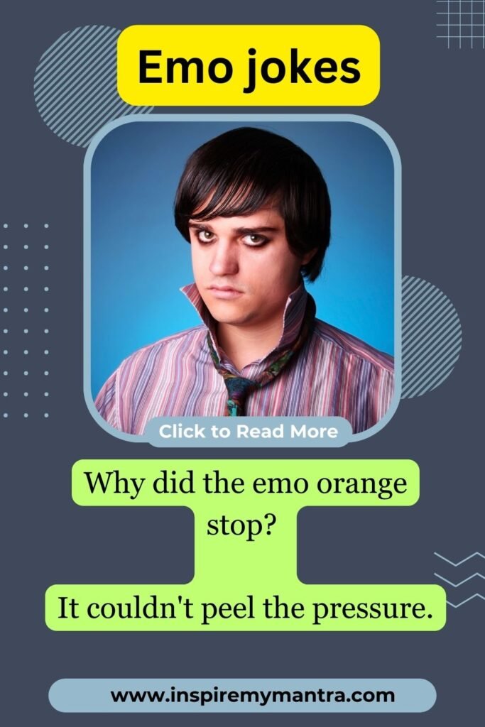 250+ Emo Jokes - Lightening the Mood with Humor