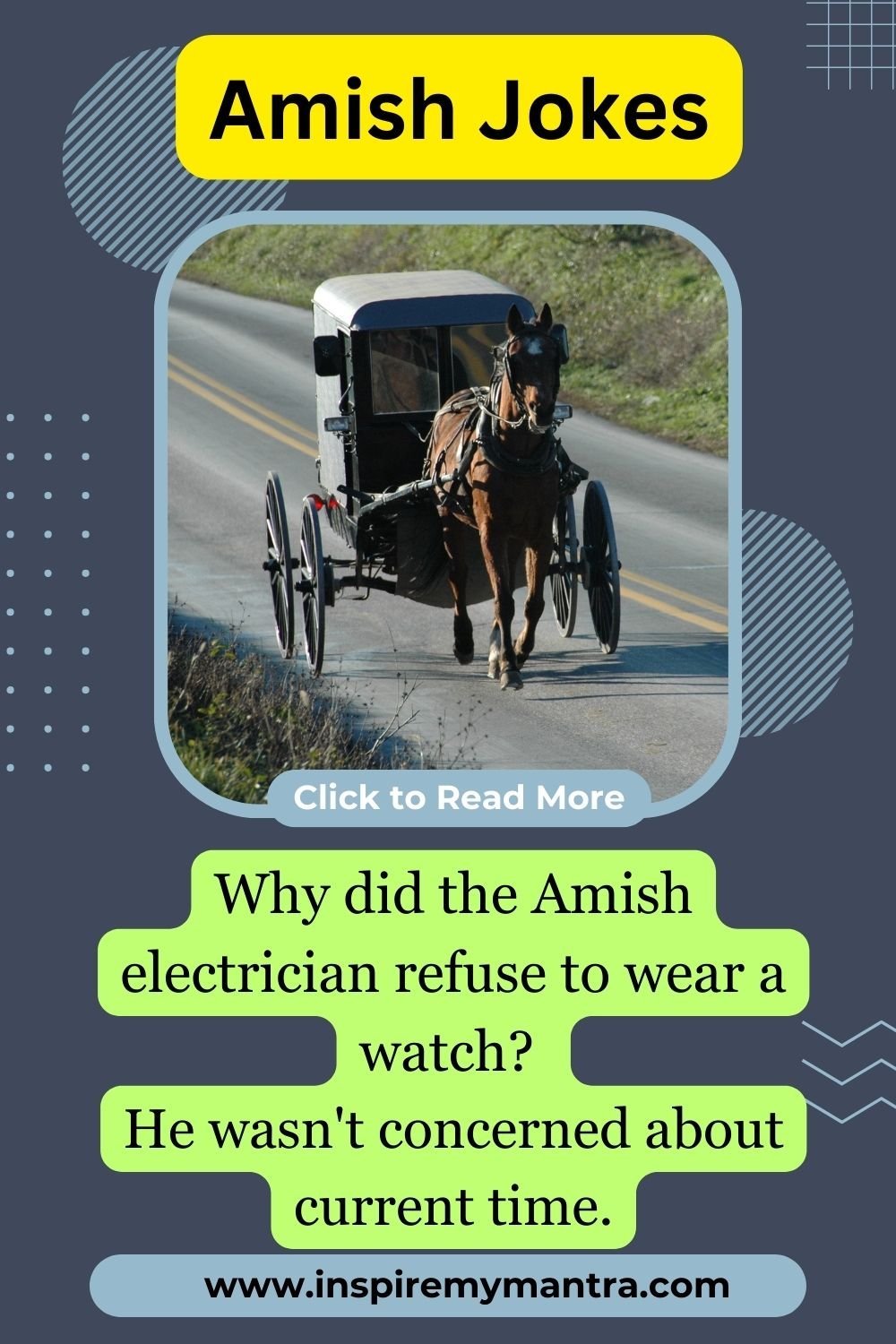 Amish Jokes One Liners