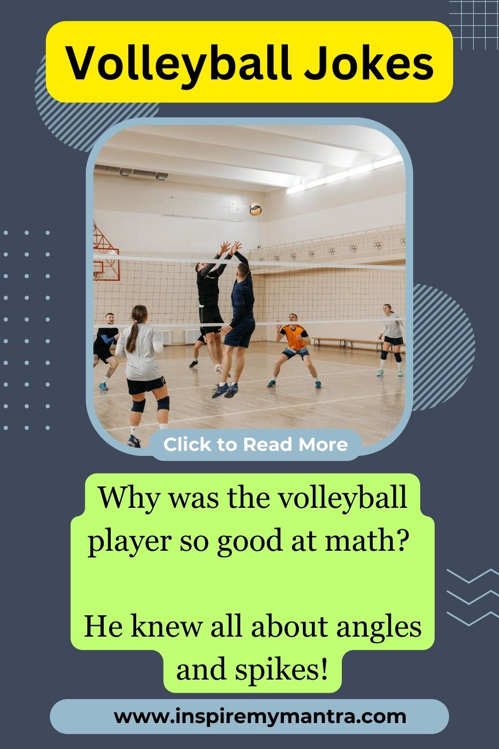 Kid Volleyball Jokes