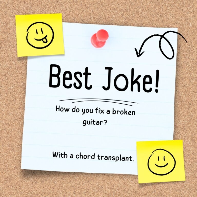 150+ Guitar Jokes - Laughter for Every Musician's Soul