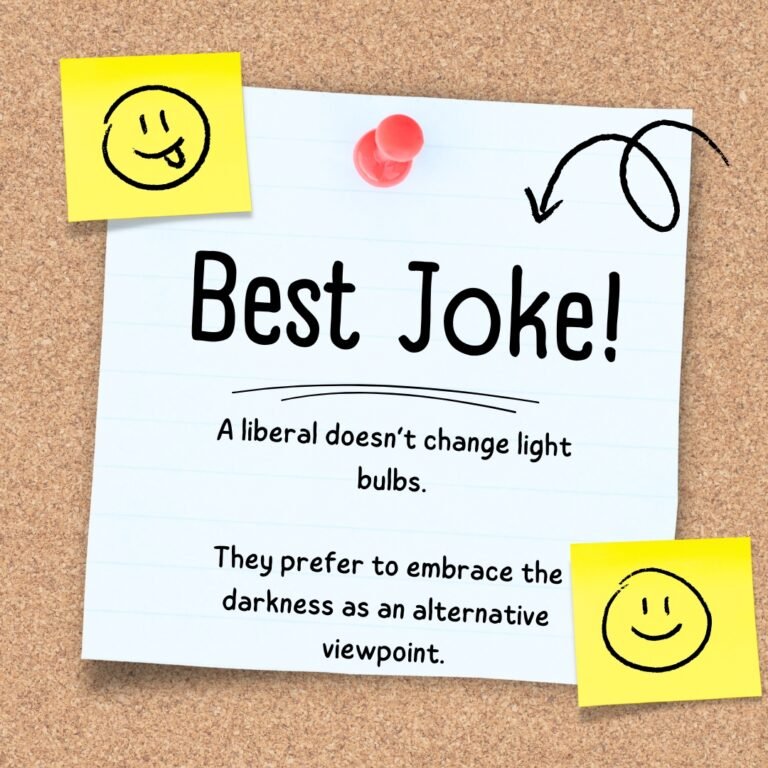 150+ Liberal Jokes - Laughter in Political Discourse
