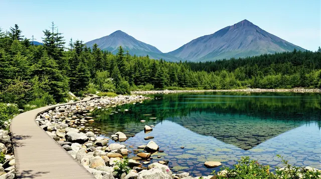 Acadia National Park's Jordan Pond Path, Maine