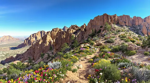 Big Bend National Park's Lost Mine Trail, Texas