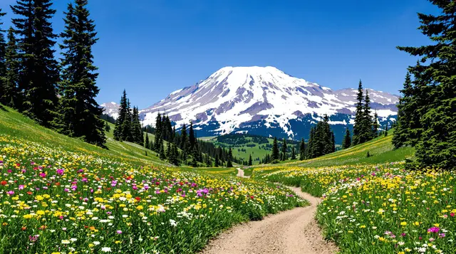 Paradise Valley Trail – Mount Rainier National Park, Washington
