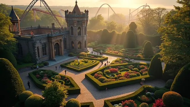Alton Towers – Staffordshire, UK