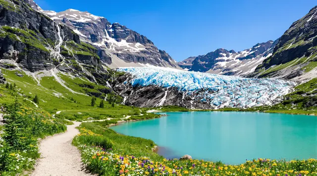 Grinnell Glacier Trail, Glacier National Park, Montana