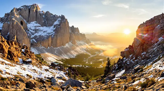 Longs Peak Keyhole Route, Rocky Mountain National Park, Colorado