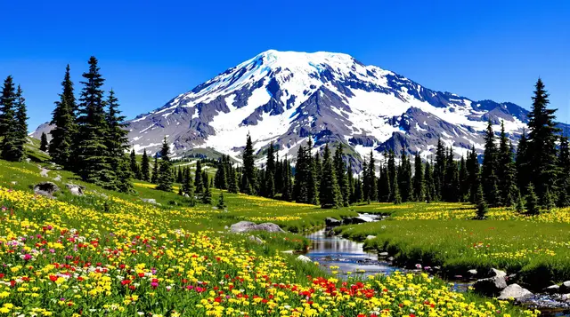 Mount Rainier Wonderland Trail, Washington