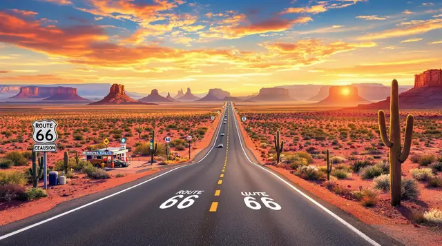 Route 66, USA