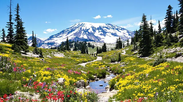 Skyline Trail, Mount Rainier National Park, Washington