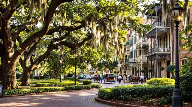 Exploring Savannah’s Historic District, Georgia