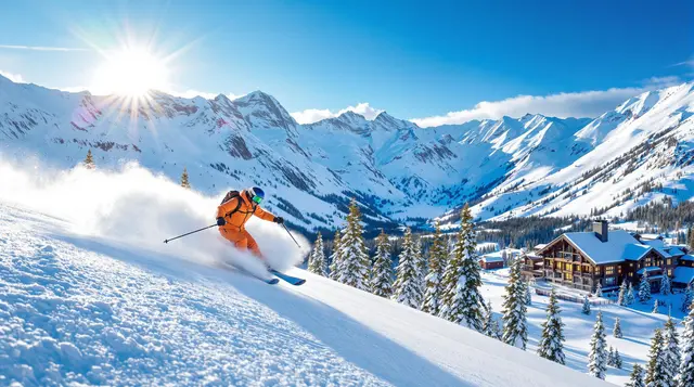 Skiing in Aspen, Colorado