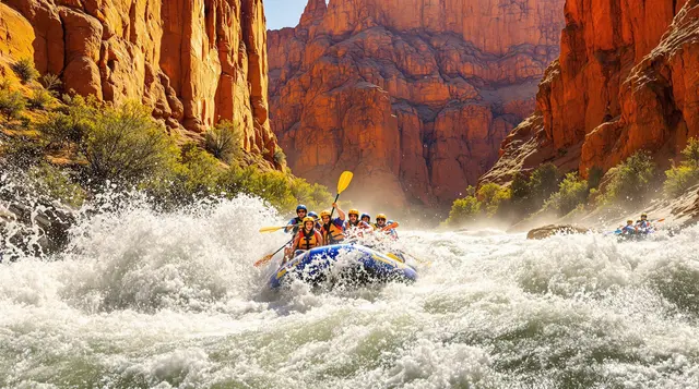 Whitewater Rafting the Colorado River, Grand Canyon