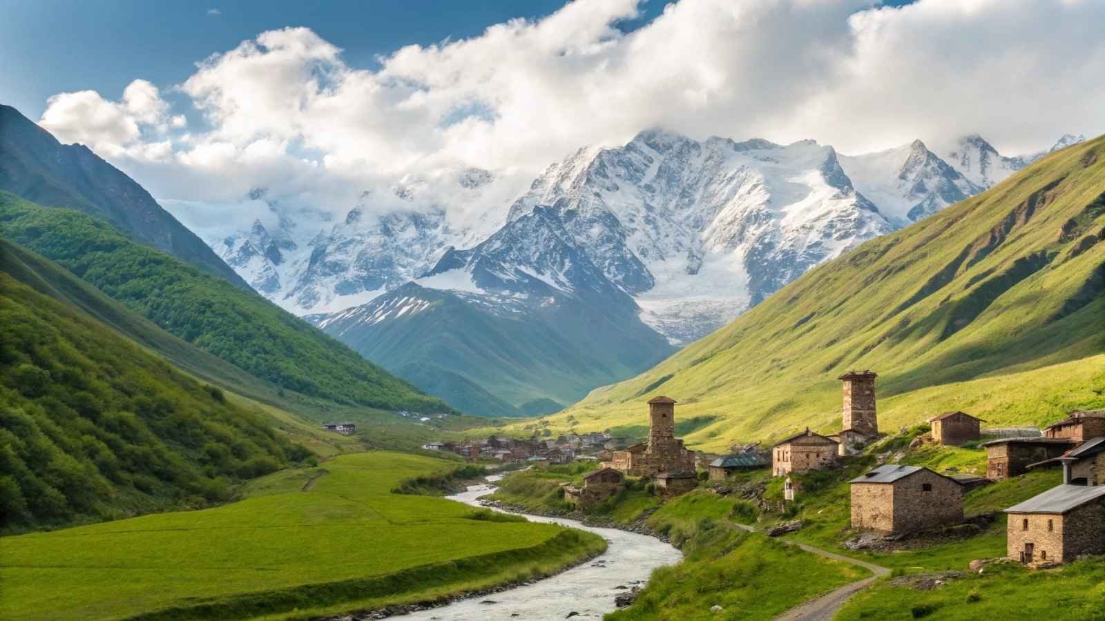 Caucasus Mountains, Georgia