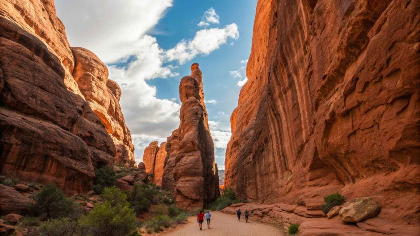 Fiery Furnace Trail – Arches National Park, Utah