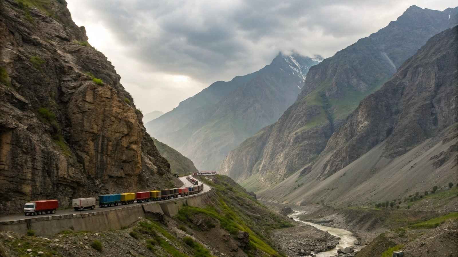 Zojila Pass, India