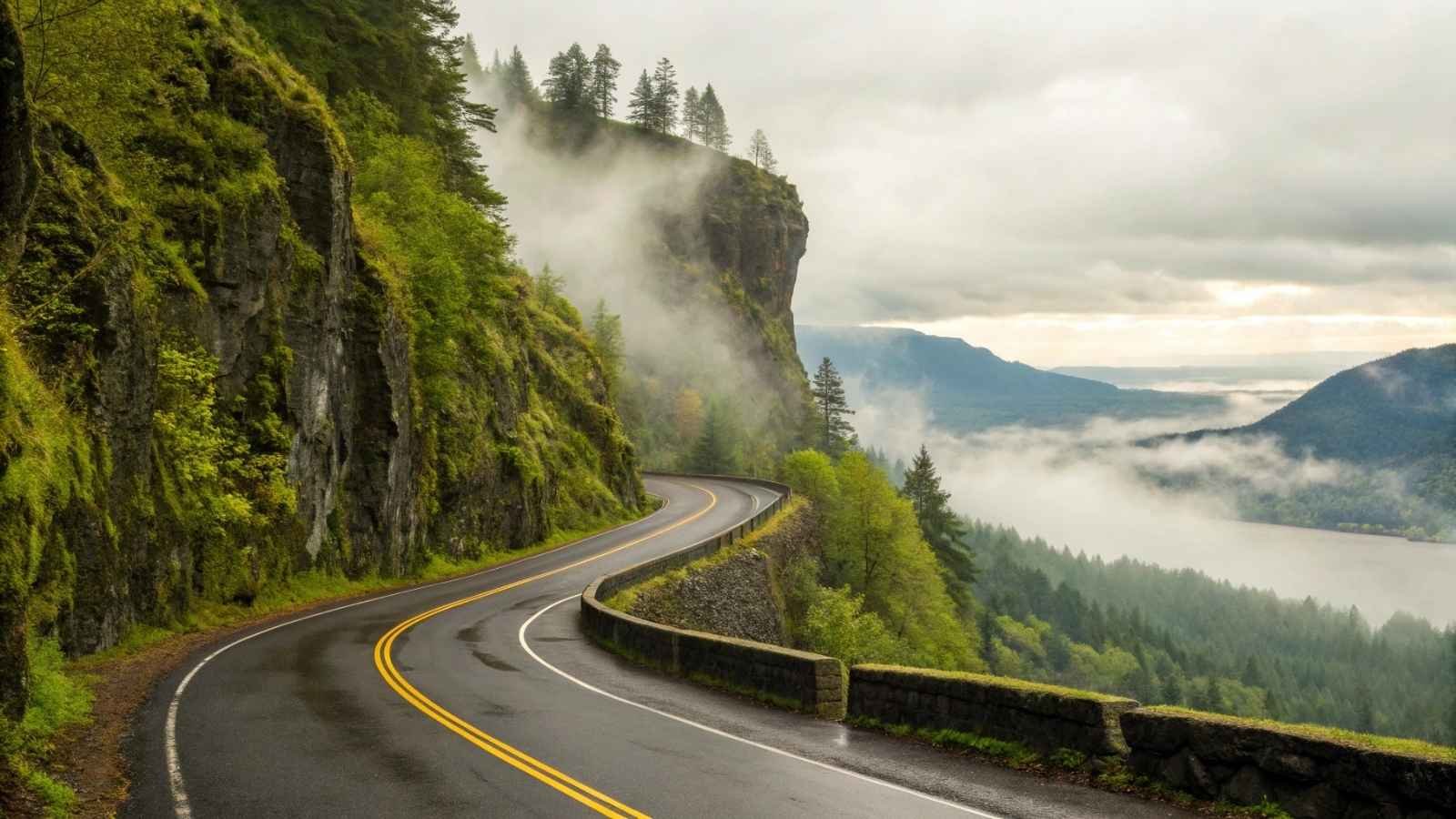 Historic Columbia River Highway (Troutdale to The Dalles, OR)
