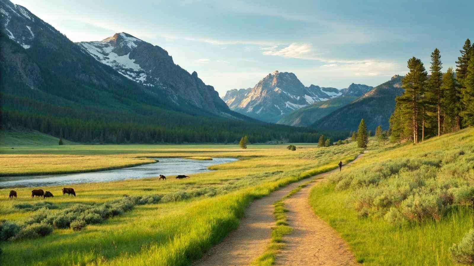Lamar River Trail – Yellowstone National Park (WY)