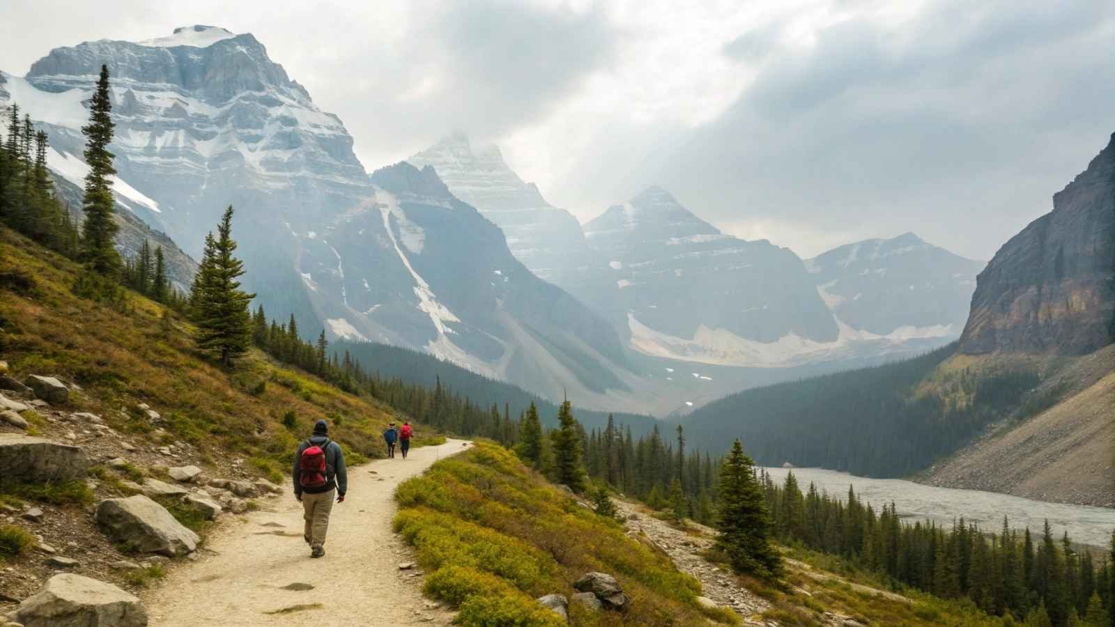 Plain of Six Glaciers Trail – Banff National Park, Alberta, Canada