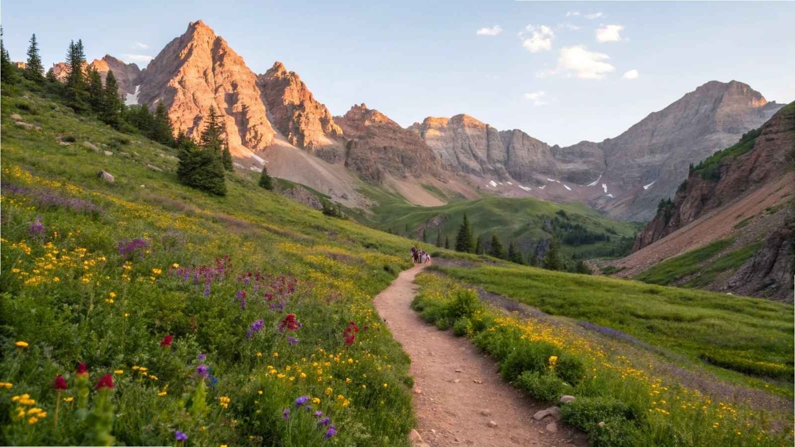 West Maroon Pass Trail (Crested Butte to Aspen, Colorado)
