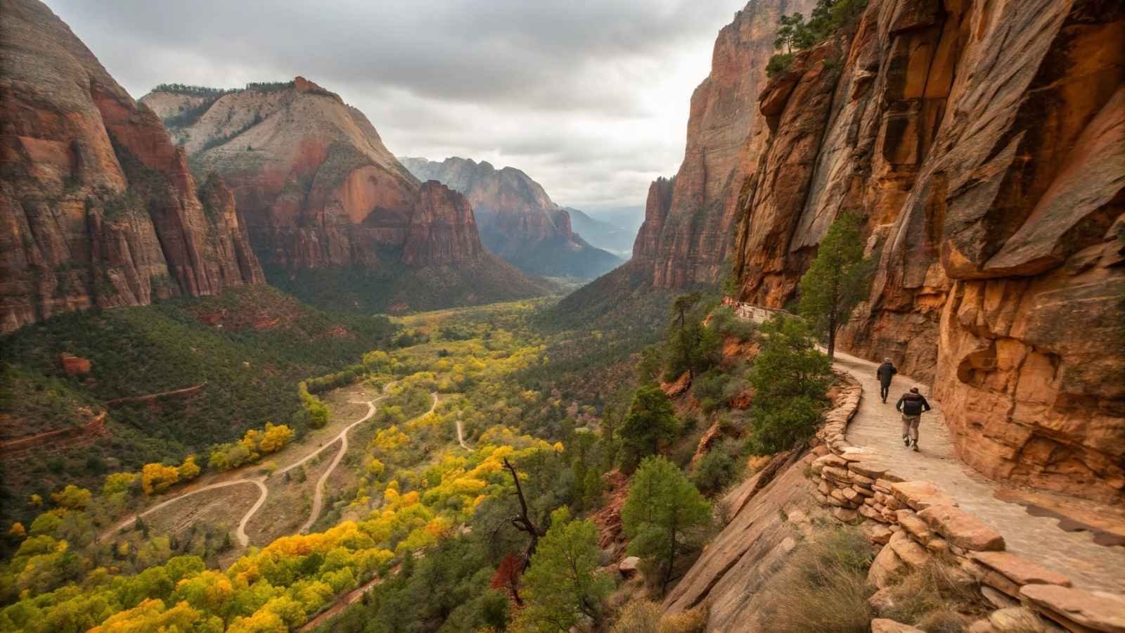 Angels Landing – Zion National Park (Late Fall)