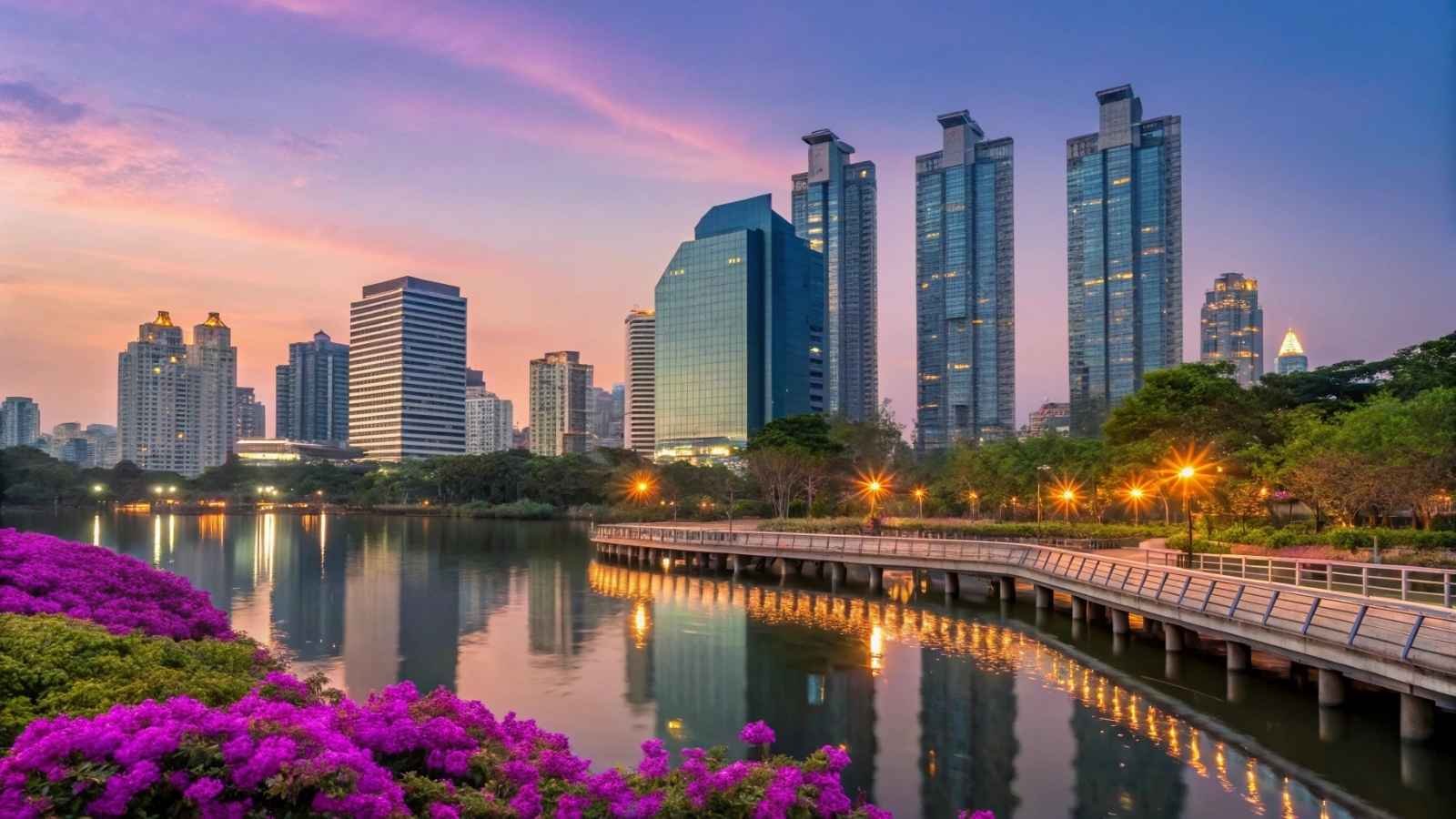 Bangkok’s Benjakitti Forest Park