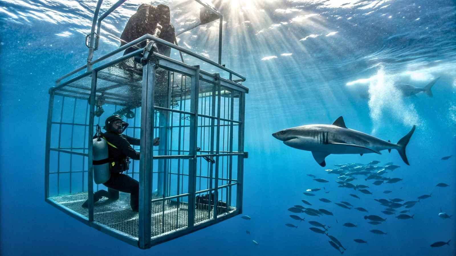 Cage Diving with Sharks (Certified Operators Only)