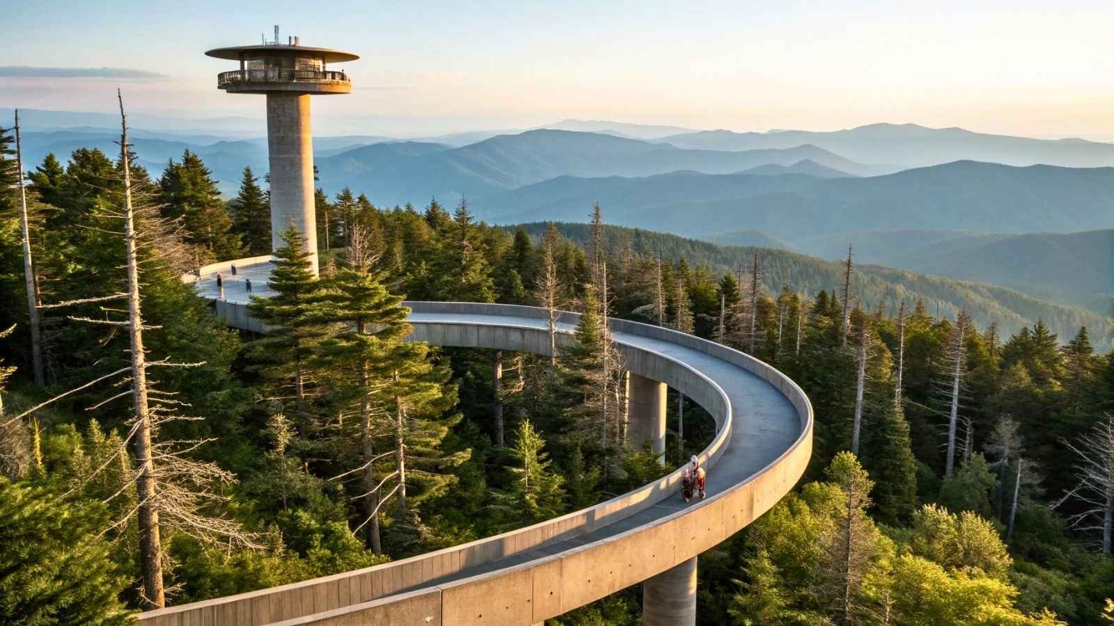 Clingmans Dome Observation Tower Trail — Great Smoky Mountains National Park, TN/NC