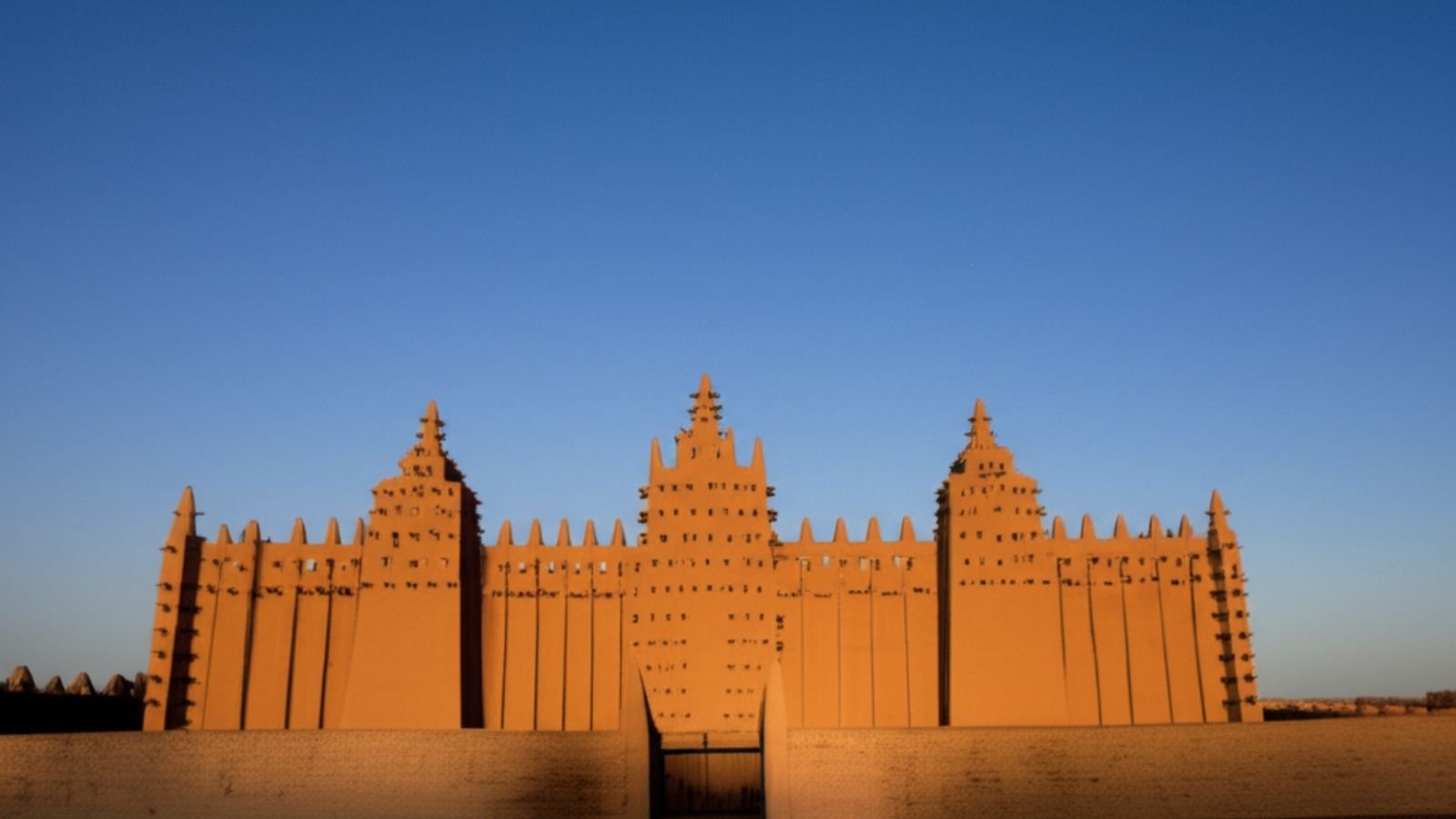 Djenné Mosque Area & Addis Rose Gardens