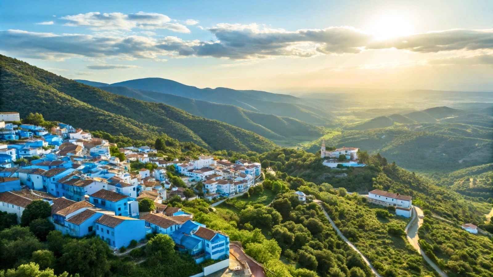 Júzcar, Spain