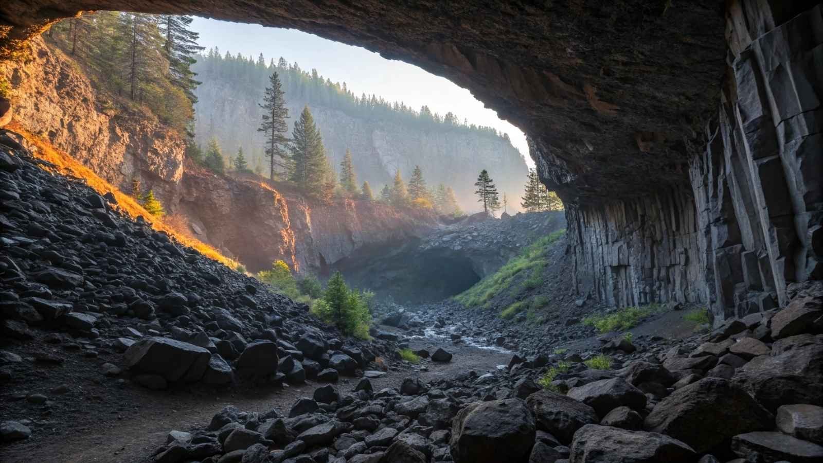 Lava River Cave – Adjacent to Crater Lake National Park, Oregon