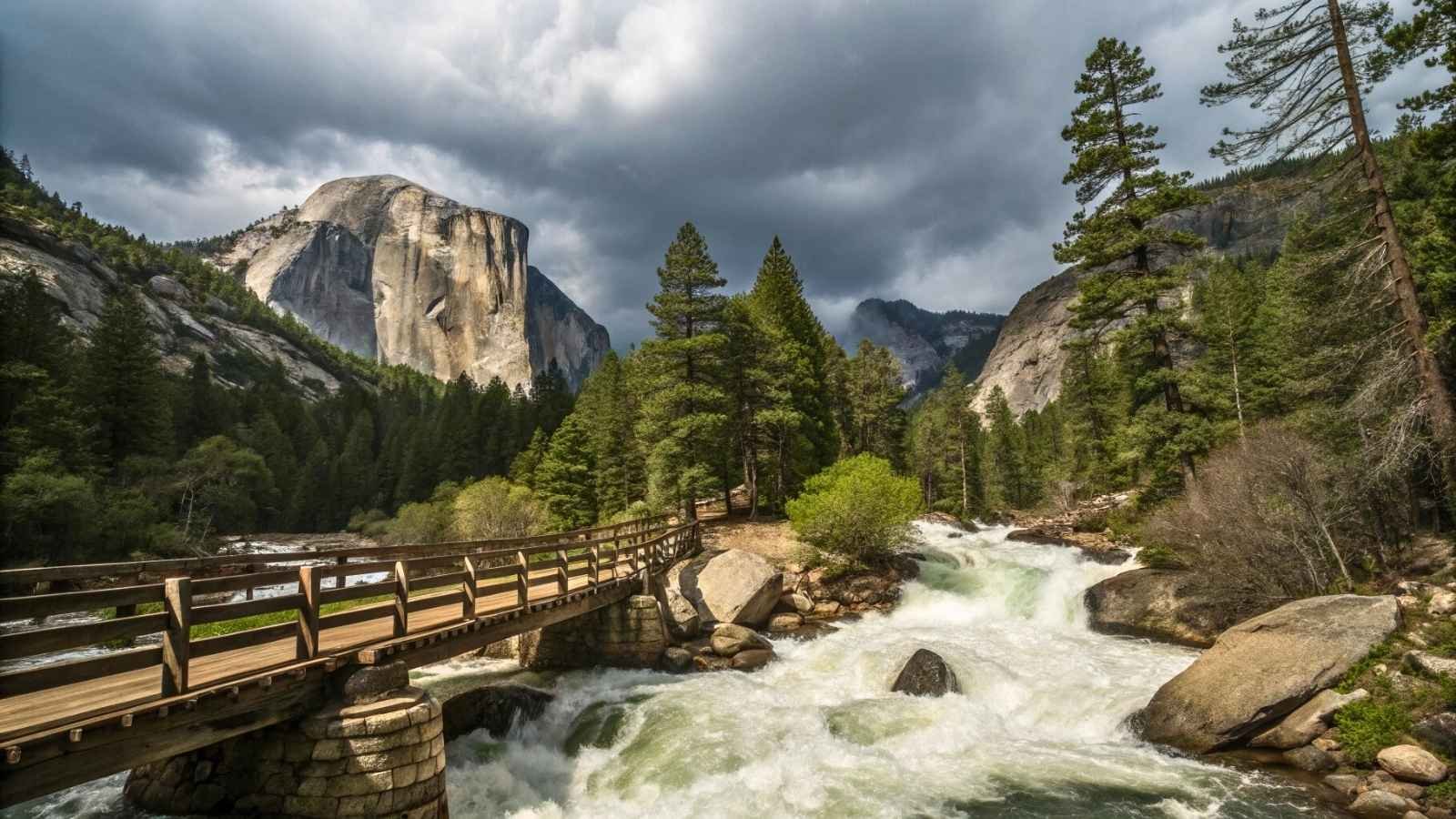 Mist Trail to Half Dome – Yosemite National Park (Spring)