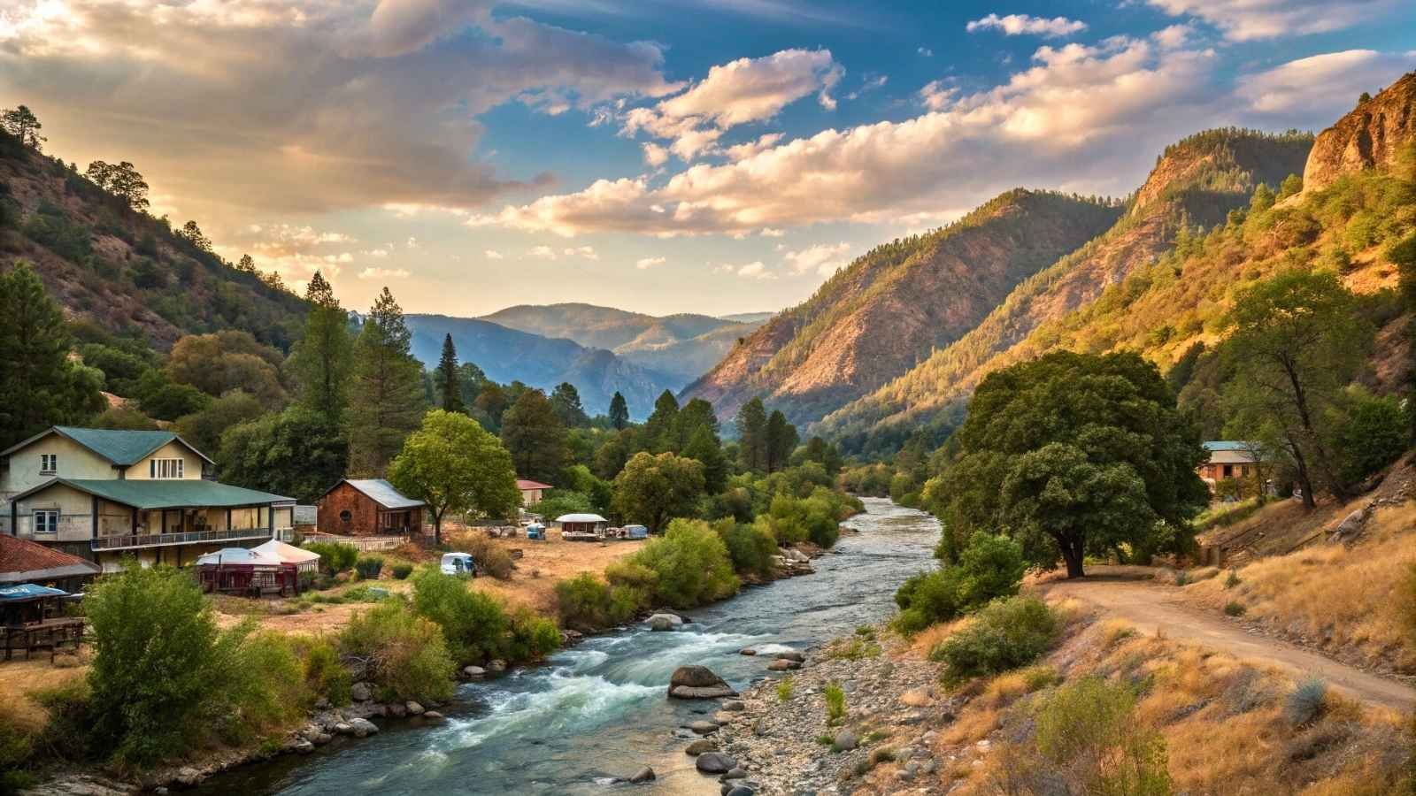 Three Rivers, California