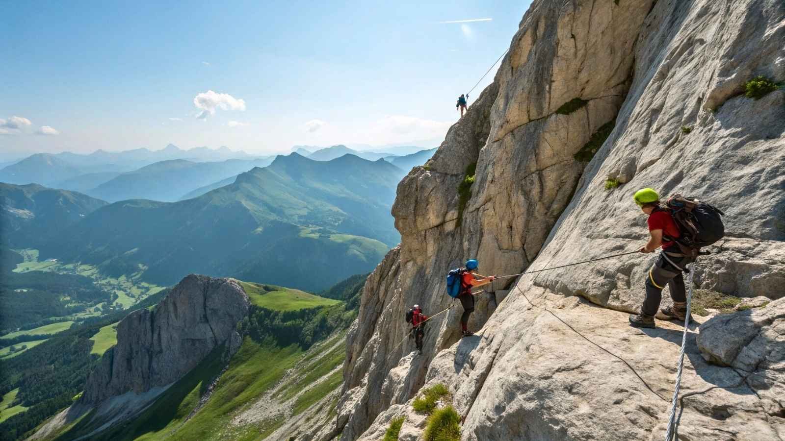 Via Ferrata (Protected Climbing Routes)