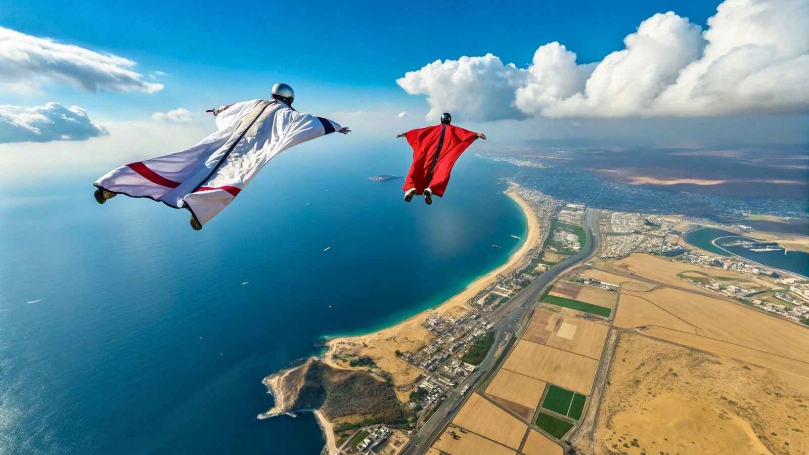 18. Wingsuit Flying (Under Expert Supervision and Conditions)