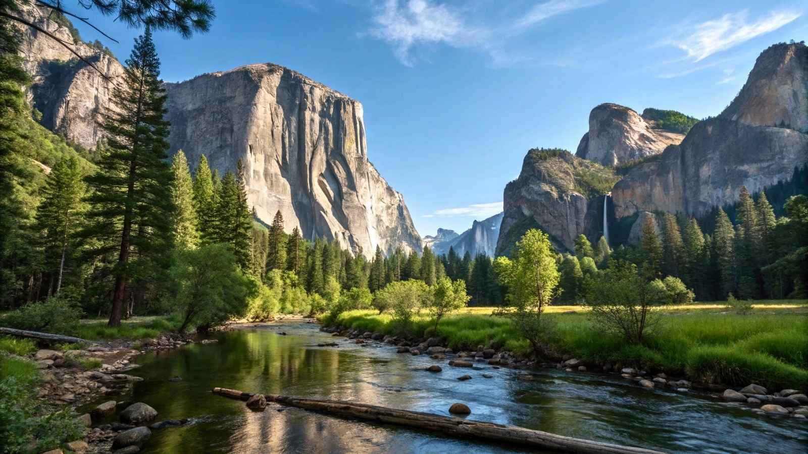 Yosemite Valley Loop Trail (Western Section) — Yosemite National Park, California