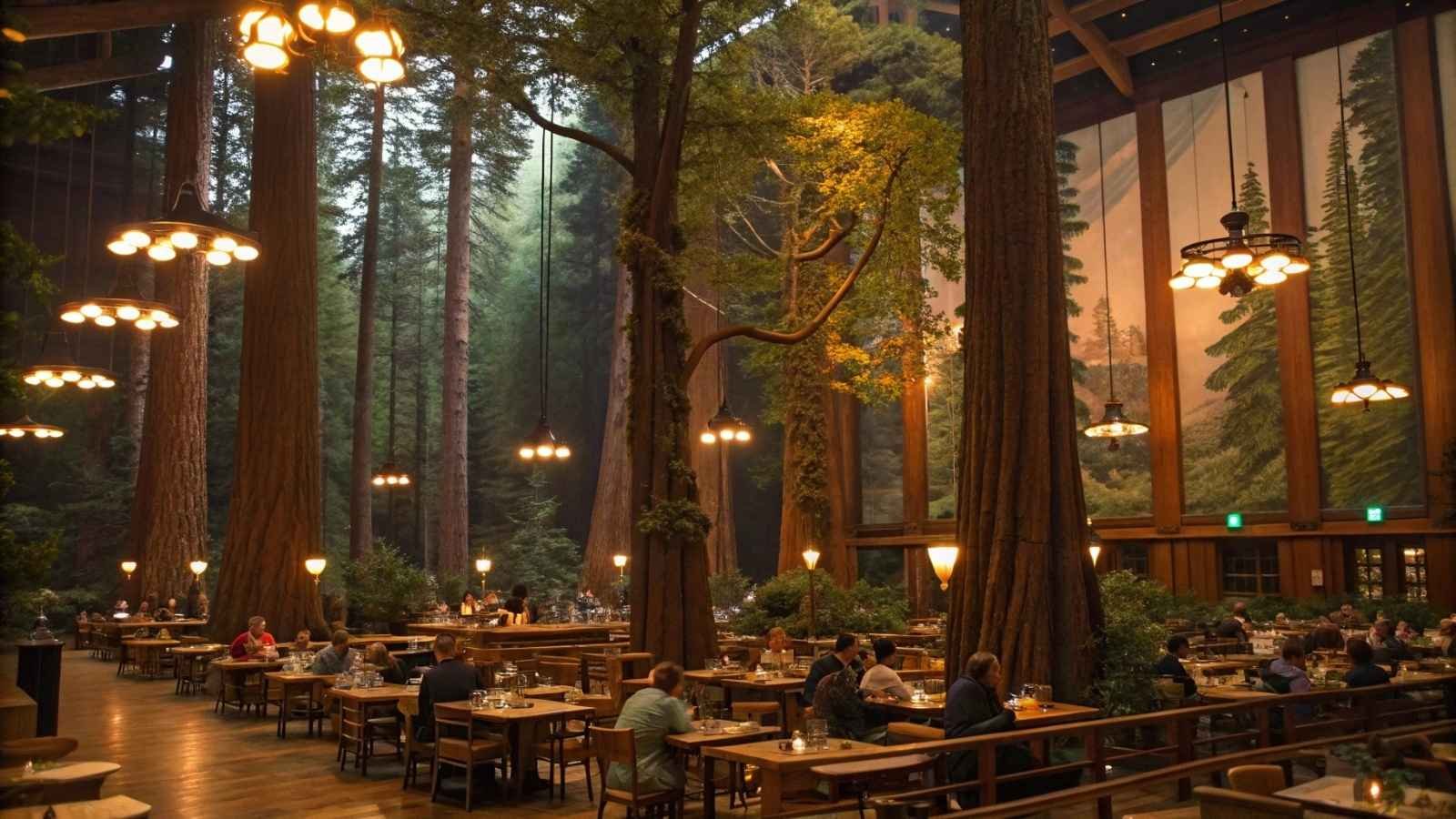 Dine at Clifton’s Republic – A Forest-Themed Cafeteria