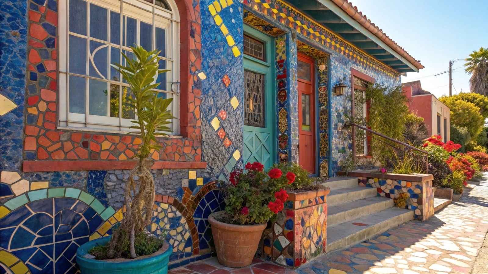 Discover the Mosaic Tile House in Venice