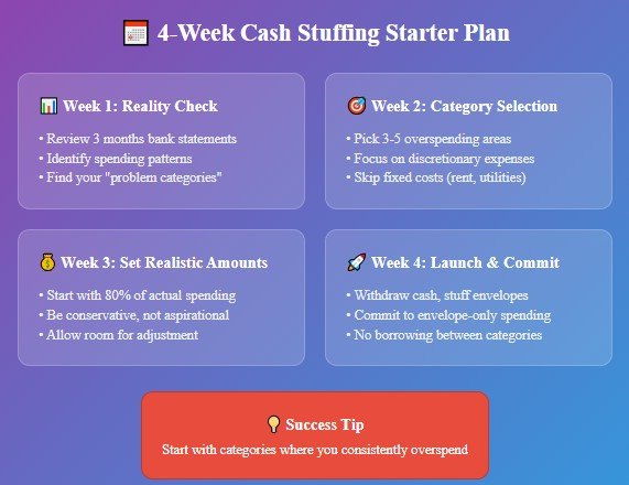 Getting Started: Your First Month of Cash Stuffing