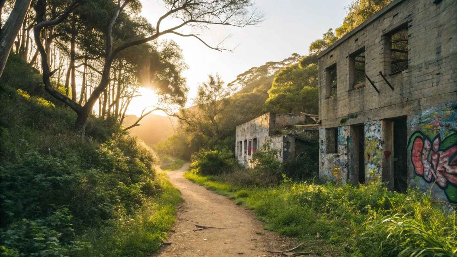 Hike to the Murphy Ranch Nazi Ruins