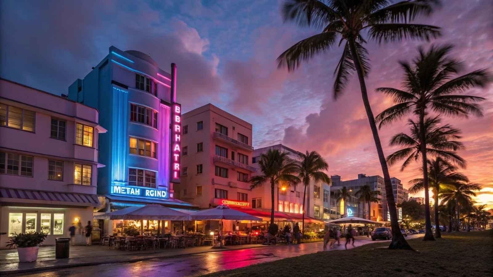 Miami’s Art Deco Nightlife & Rooftop Bars