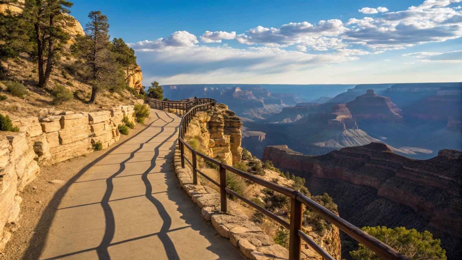 Rim Trail Walk (Between Mather Point and Hermit’s Rest)
