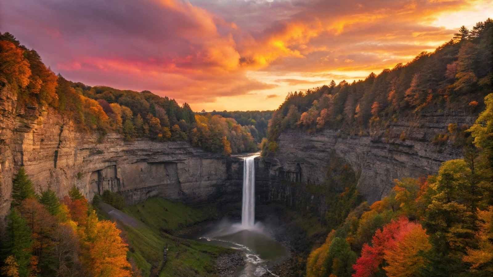 Taughannock Falls State Park – Higher Than Niagara