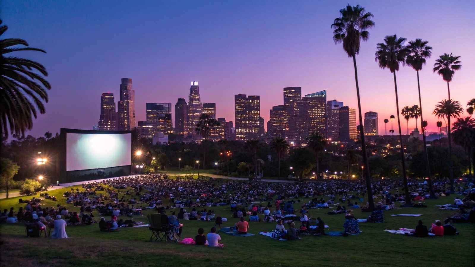 Watch a Movie in a Cemetery at Cinespia