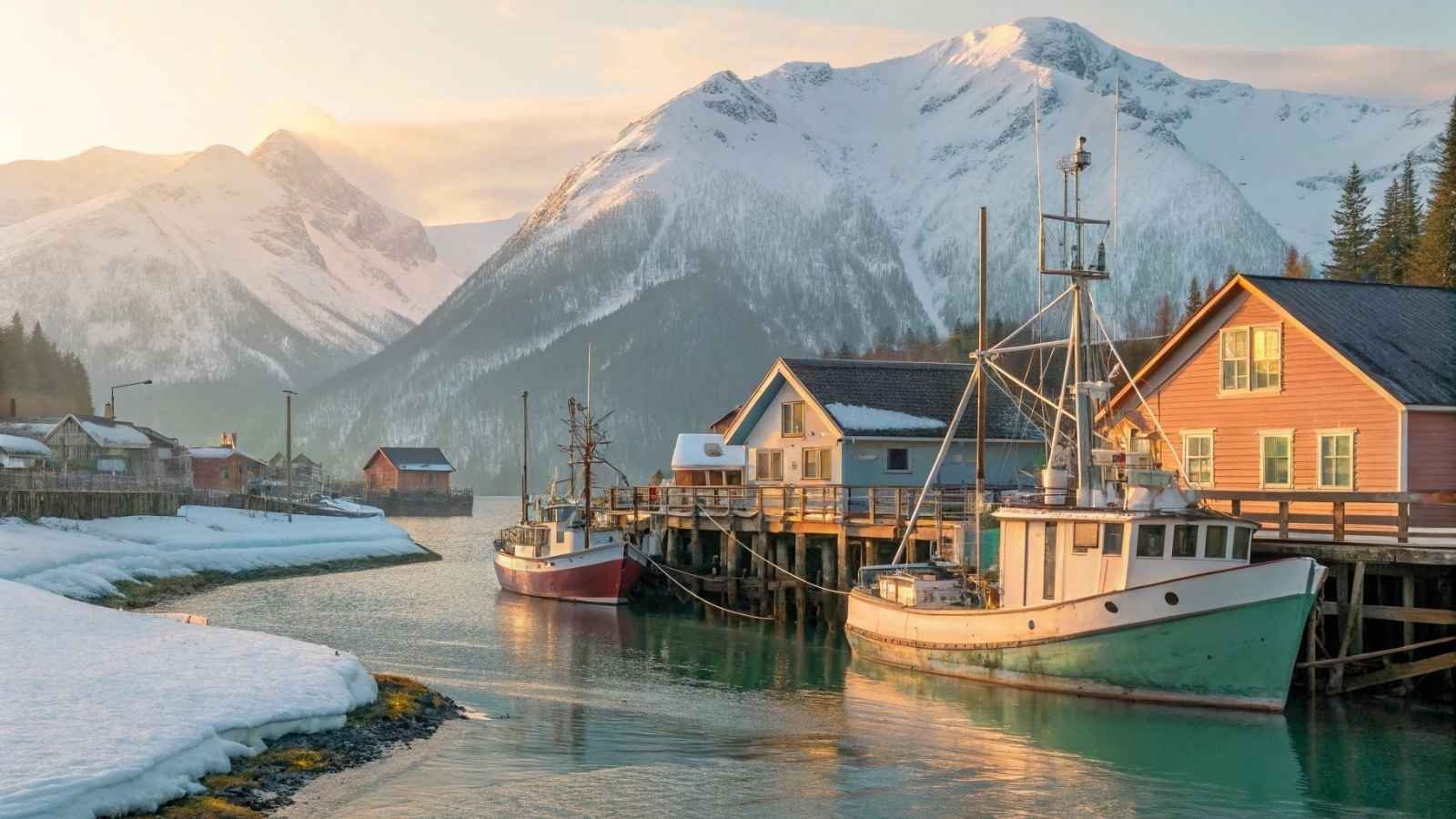 Alaska’s Coastal Towns in Early Spring