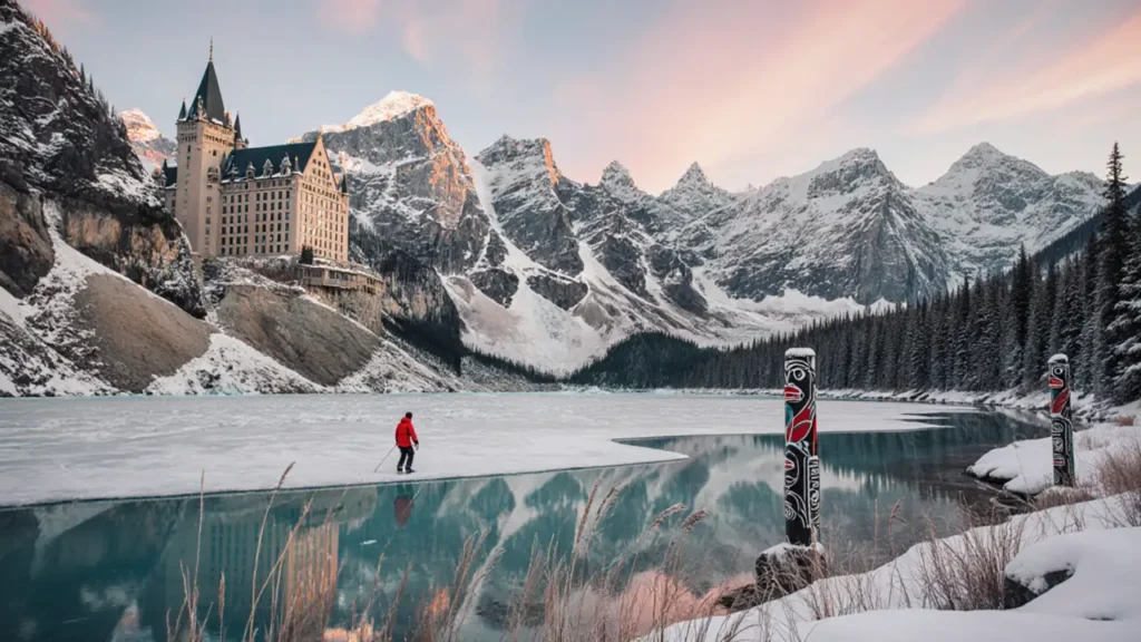 Banff, Canada – Where the Rockies Wear Winter Crowns