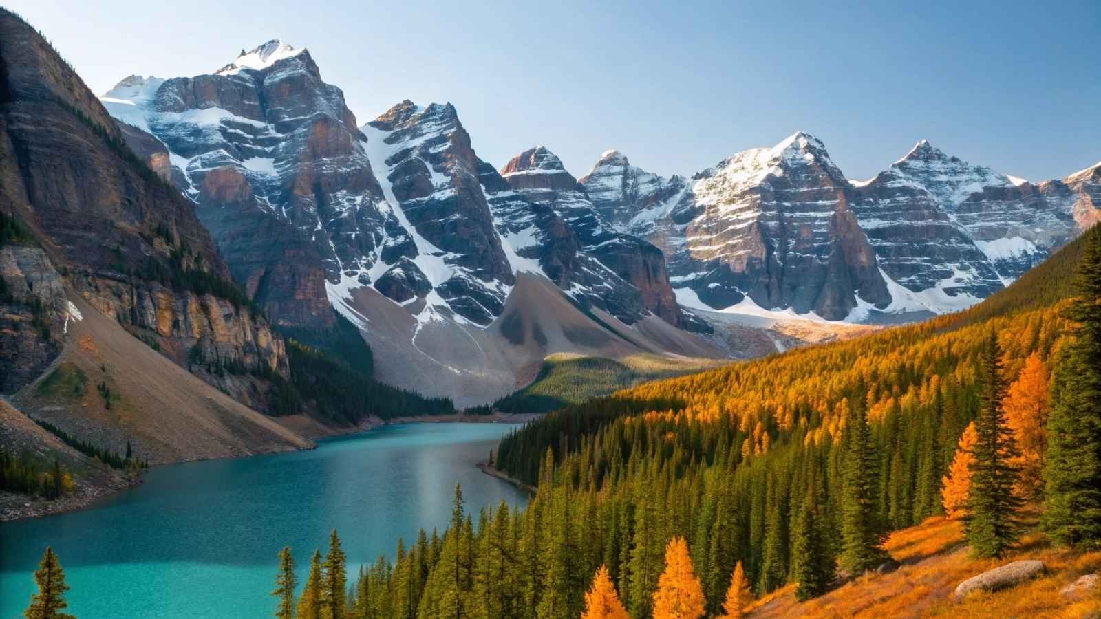 Canadian Rockies in Late Autumn