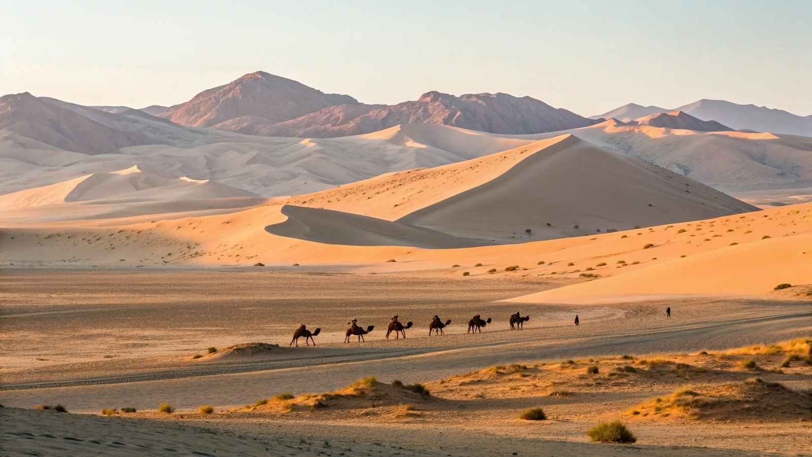 Mongolia’s Gobi Desert in Cool Season