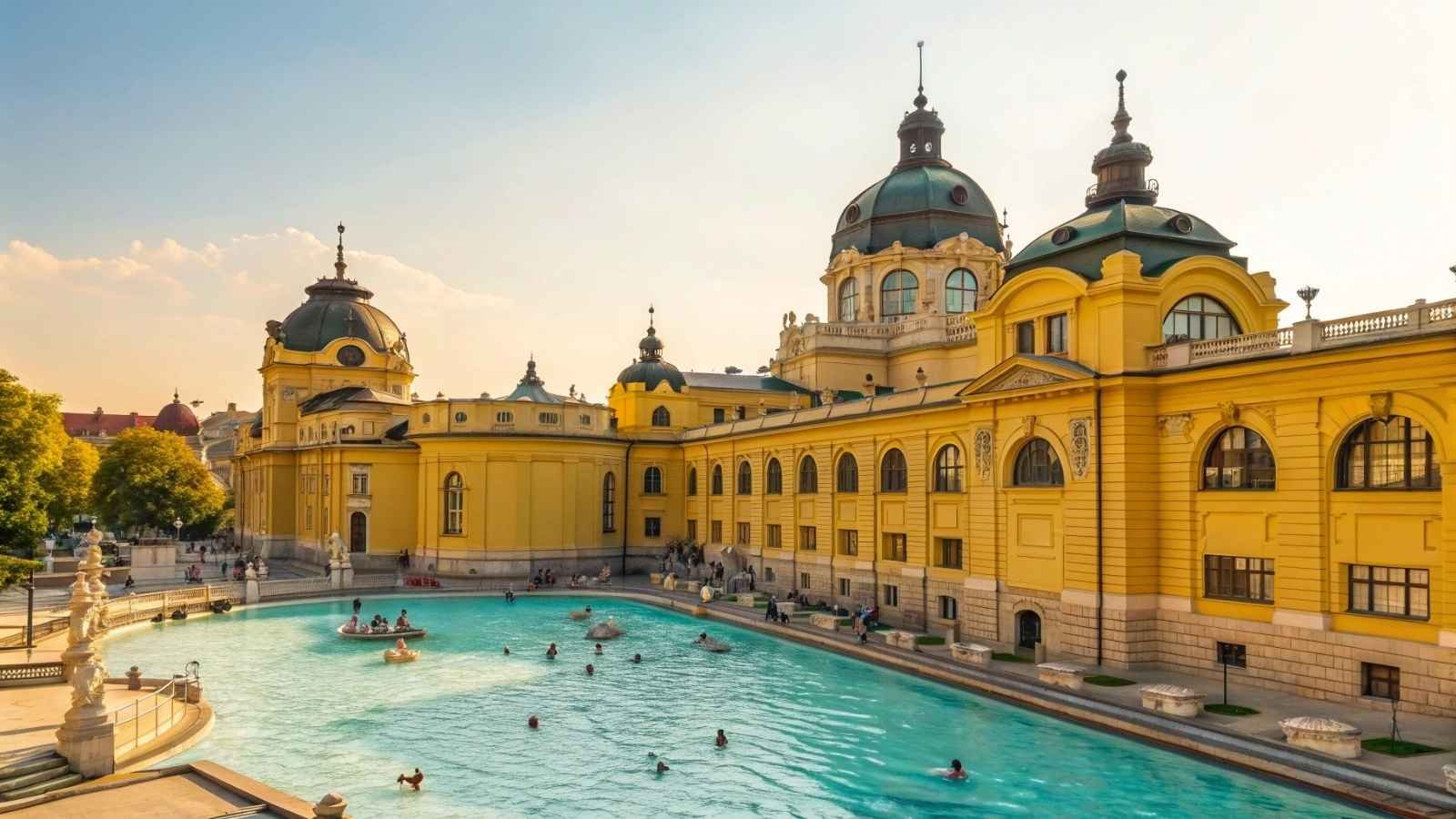 Széchenyi Thermal Baths – Budapest, Hungary