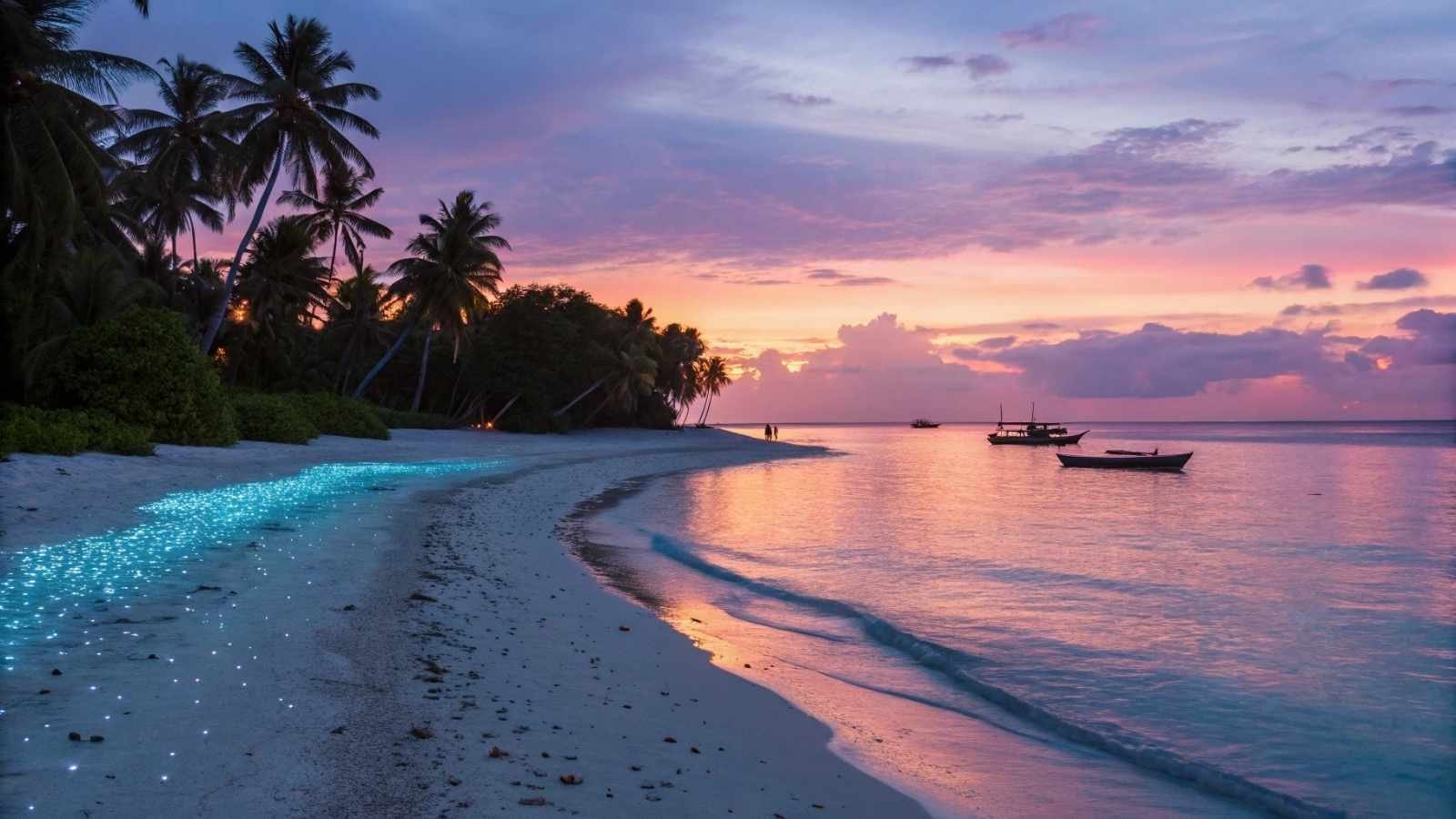 14. Vaadhoo Island, Maldives (Sea of Stars)